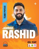 J. Rashid player card for the sports media platform Brown Ballers