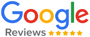 Google reviews button graphic