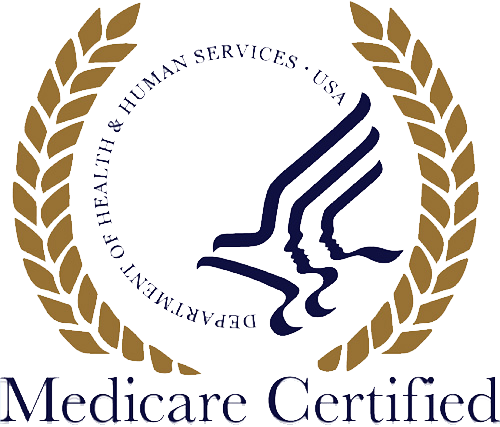 Department of Health and Human Services Medicare Certified logo