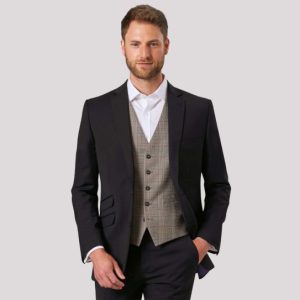 Emilio Check Waistcoat